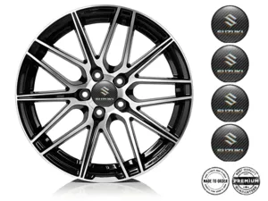 Suzuki Calcomanías de Aro Autos Logo Bombado Cúpula